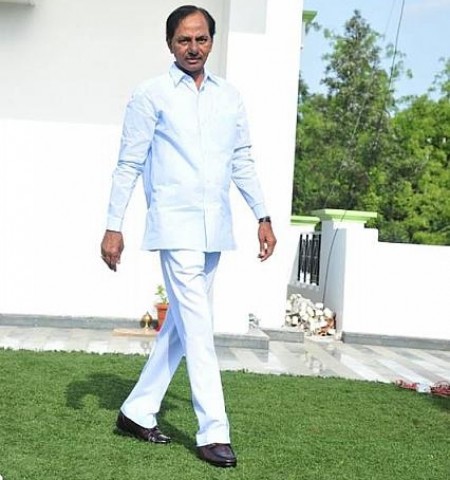 KCR discusses T power projects with Piyush