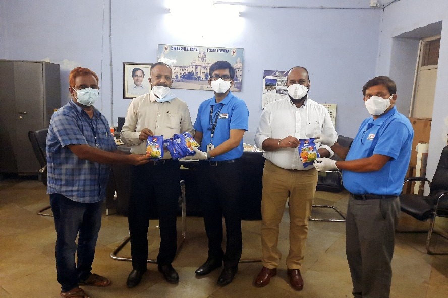 Quaker Provides Oatmeals to healthcare professionals at Osmania General Hospital