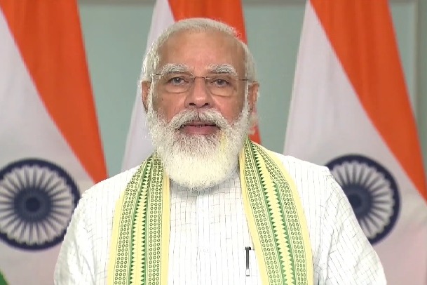 PM speaks on phone with his German counterpart, Federal Chancellor Angela Merkel