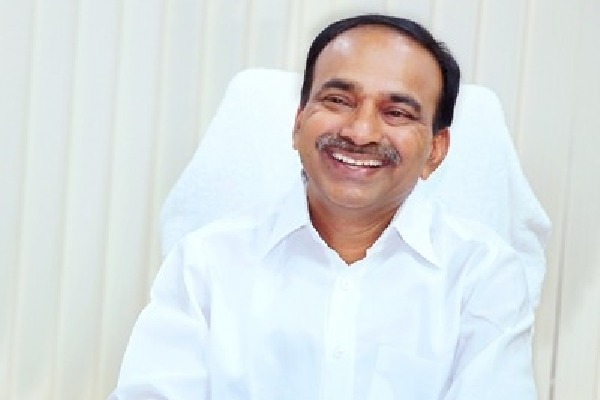 Eatala Rajender is BJP candidate for Huzurabad bypoll