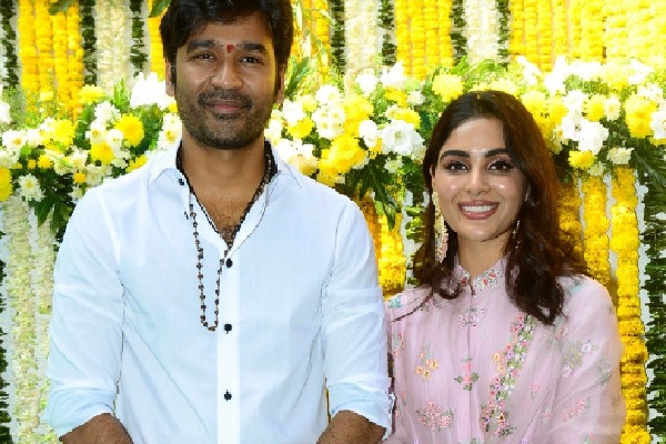 Dhanush's Telugu-Tamil bilingual film 'Vaathi' goes on floors