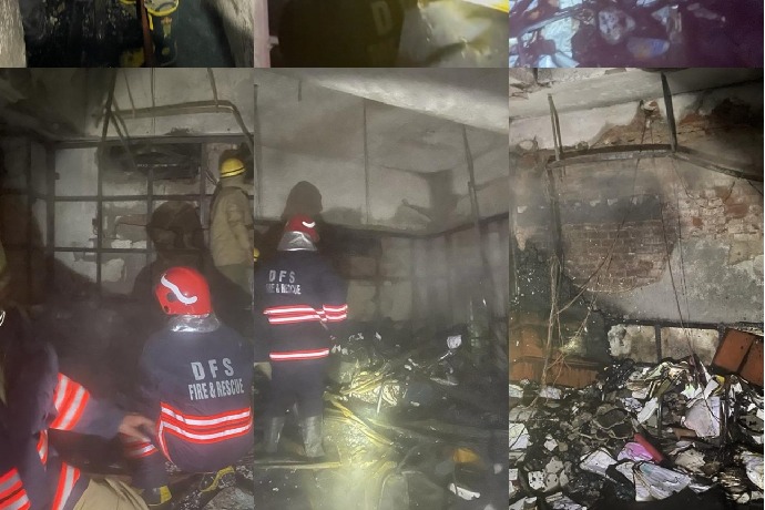 Fire breaks out at Karkardooma Court