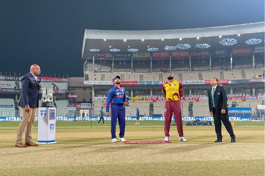 2nd T20I: Pollard wins toss in his 100th T20I as West Indies elect to bowl first