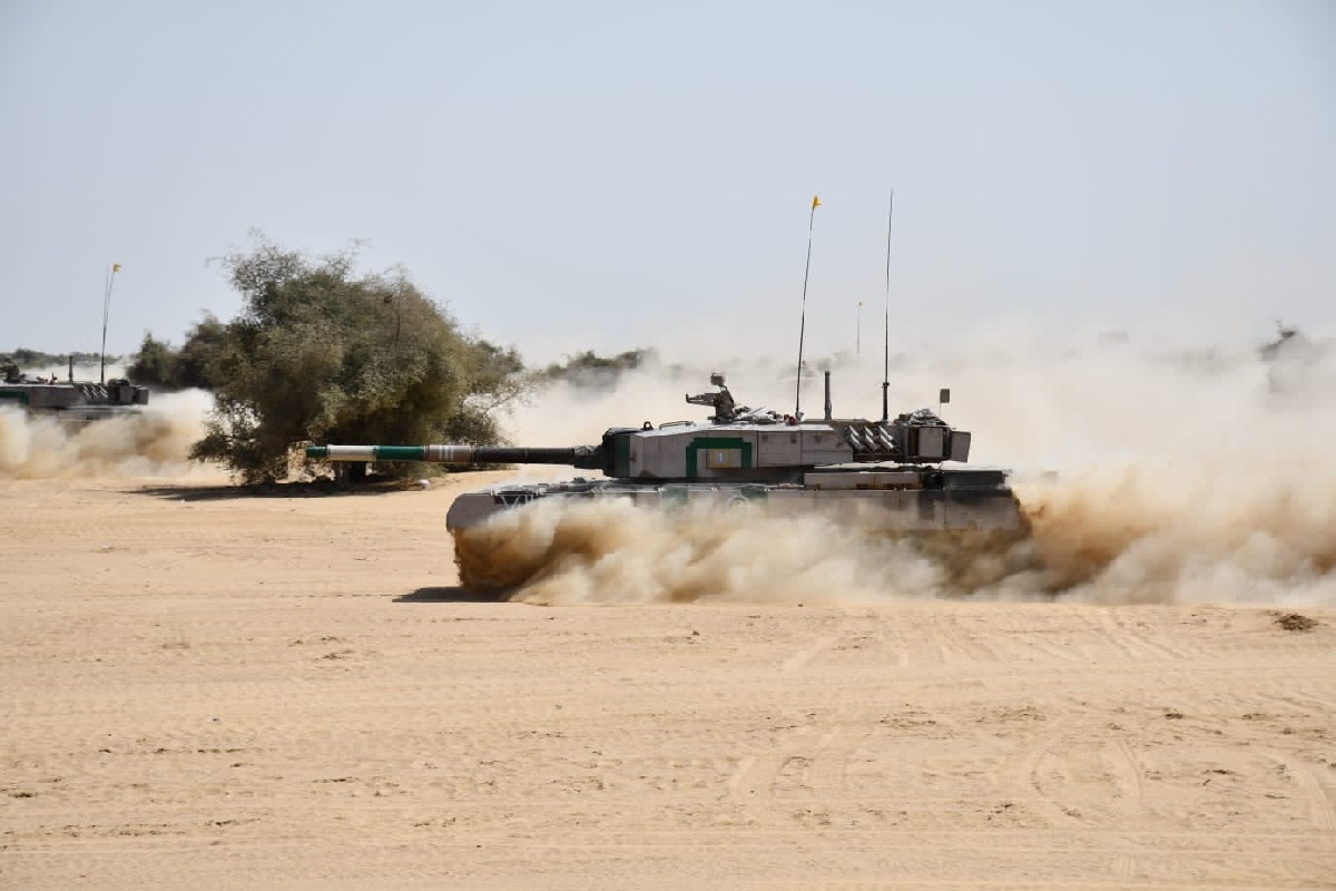 Australian army chief visits Loungewala, witnesses integrated fire power demonstration at Pokharan