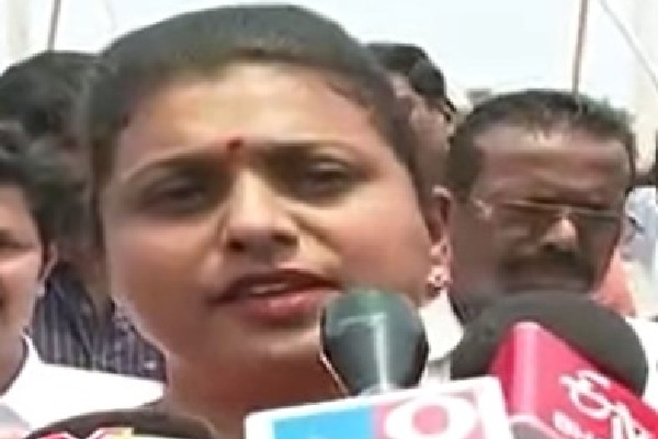 Roja slams Chandrababu, Nara Lokesh for criticising CM Jagan’s rule