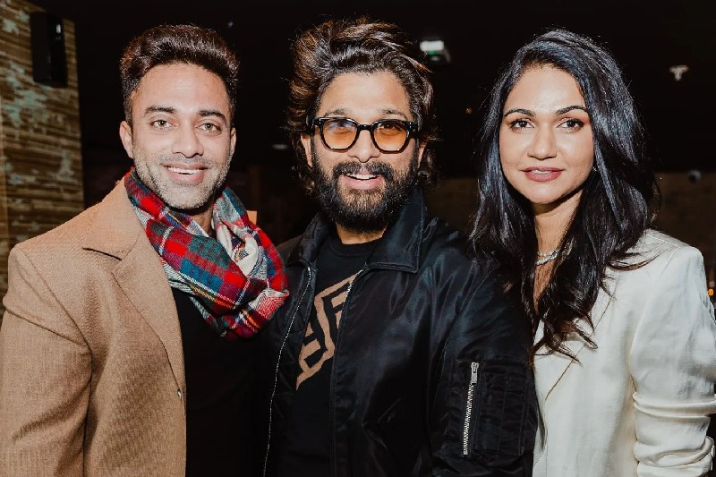 Allu Arjun surprises actor Navdeep with birthday gift