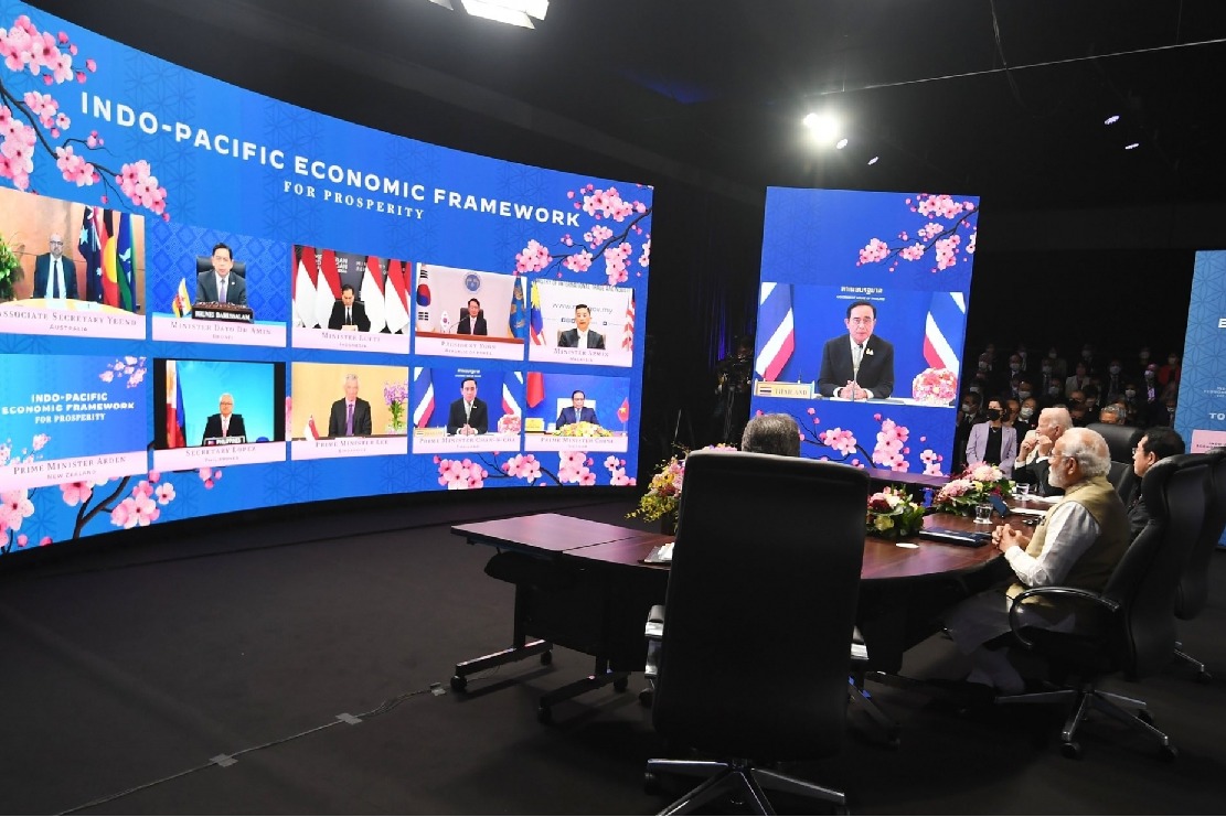 Modi participates in event to launch Indo-Pacific Economic Framework for Prosperity