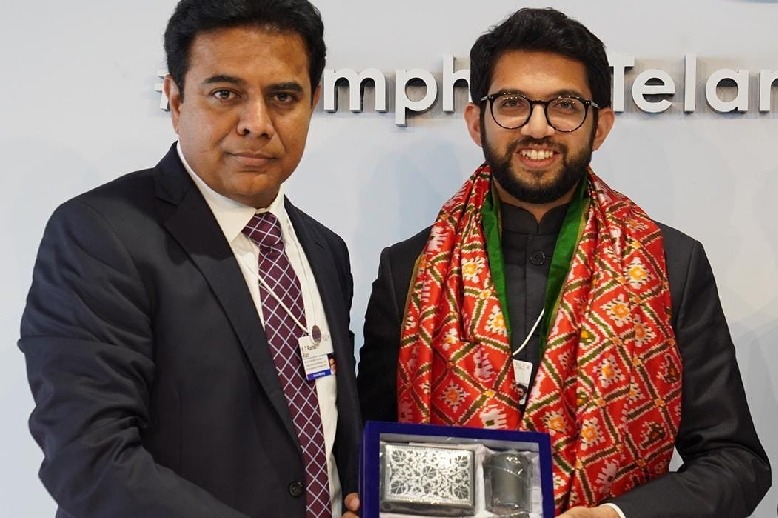 KTR meets Andhra CM Jagan, Aaditya Thackeray