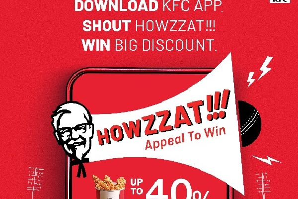 KFC got people screaming with new smart feature in app 'Howzzat'