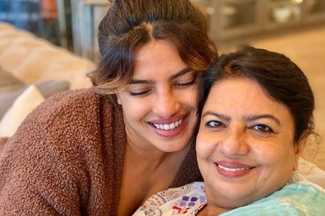 Priyanka shares glimpse of daughter Malti cradled in mother Madhu's arms