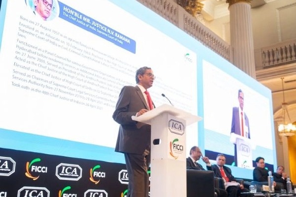 CJI Ramana in UK cites 'judicial vacancies, pendency of cases, absence of infra'