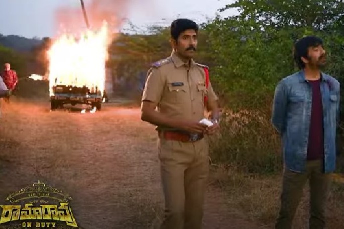Theatrical trailer release date of ‘Ramarao On Duty’ ft. Ravi Teja, Venu announced