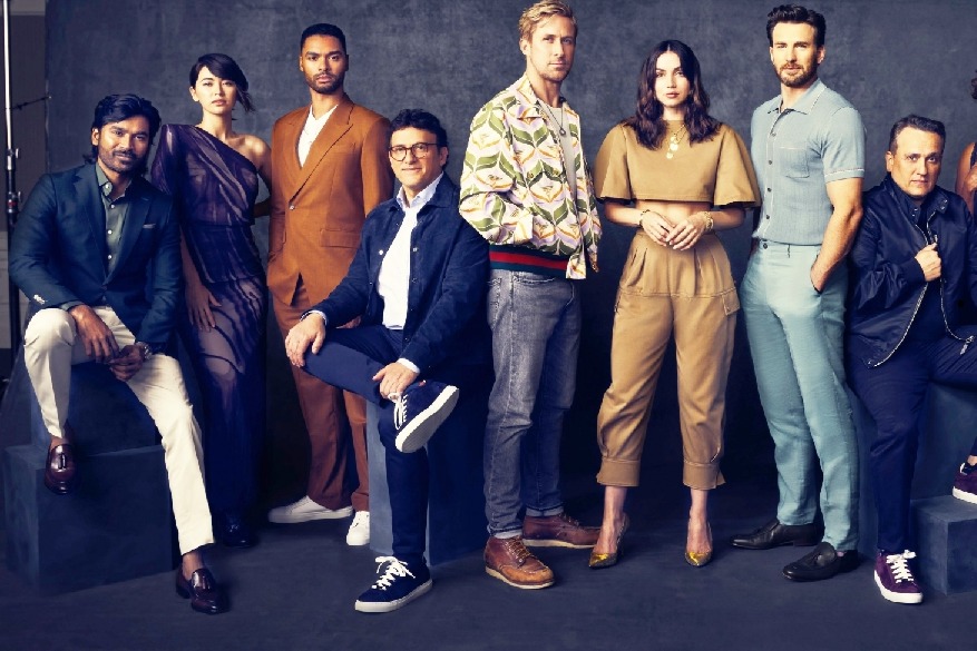 All for 'The Gray Man': Dhanush thanks Anand Mahindra, posts pic with cast