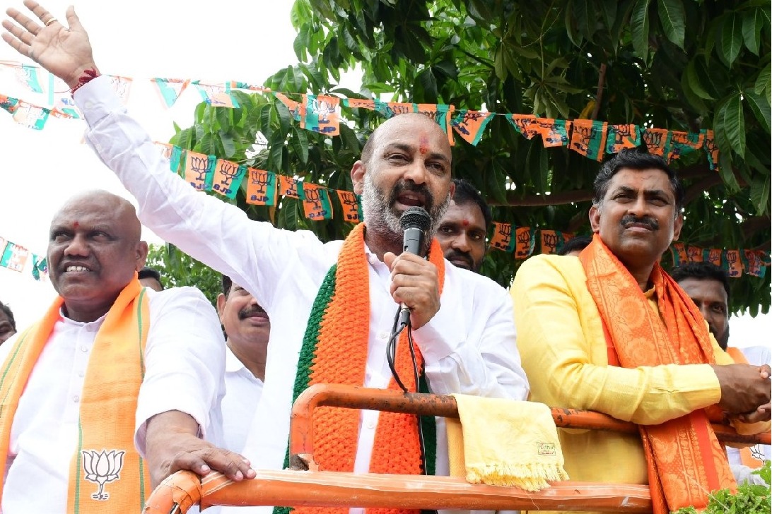 CM KCR will face ED, CBI probe very soon: Bandi Sanjay