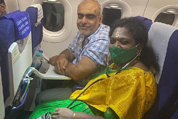 Telangana governor attends to medical emergency mid-air