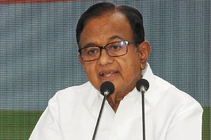 Chidambaram slams govt for increasing GST on scientific equipments
