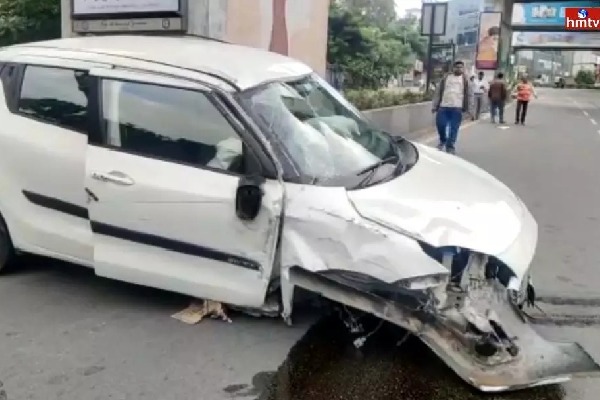 Car creates havoc in Hyderabad