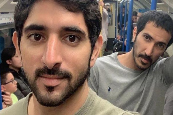 Dubai Crown Prince goes unnoticed while travelling in London Metro
