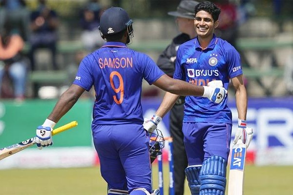 Gill breaks Sachin's record for highest score by an Indian batter against Zimbabwe