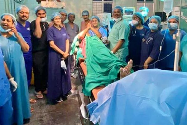 Doctors perform surgery while showing movie to patient in Hyderabad