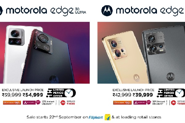 Motorola disrupts India’s flagship market with motorola edge 30 ultra - featuring the world’s first 200MP camera