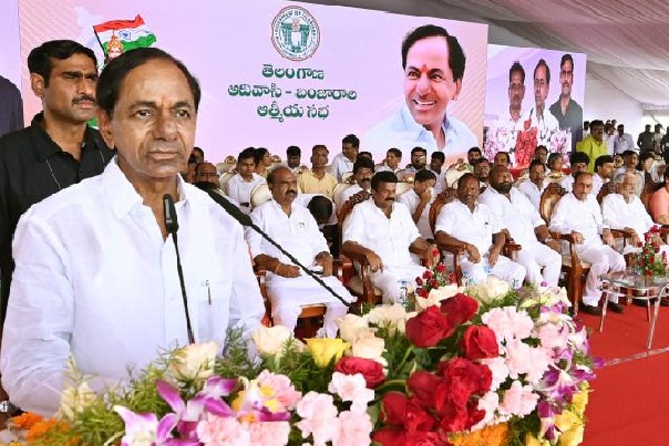KCR announces 10% quota for STs, GO to be released in a week
