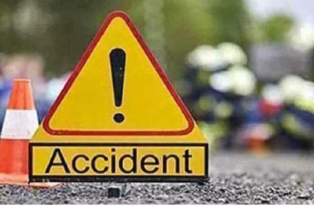 Granite lorry hits school bus, no casualties