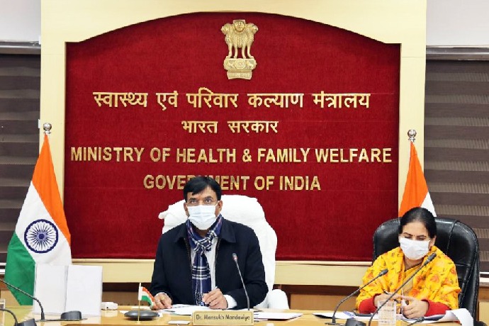 Mandaviya reviews preparedness of states against Covid