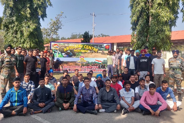 First batch of Agniveers report at Artillery Centre, Hyderabad