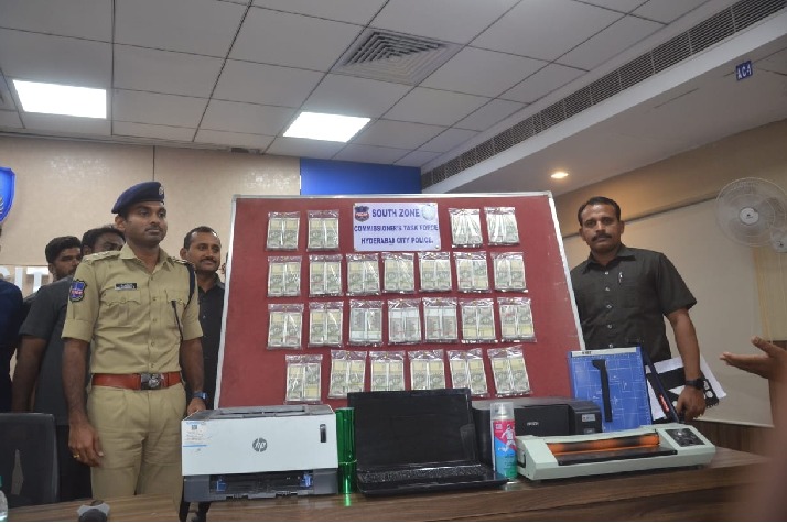 Fake currency with face value of Rs 27 lakh seized in Hyderabad, 2 held