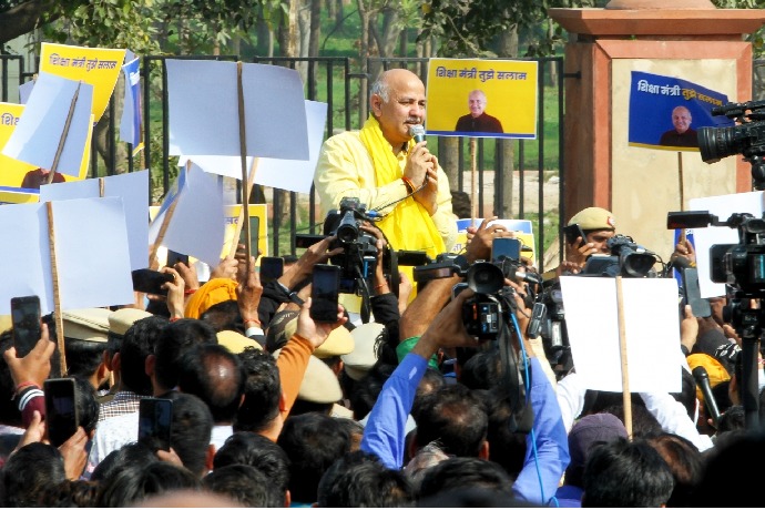 Sisodia questioning: Section 144 imposed at CBI headquarters