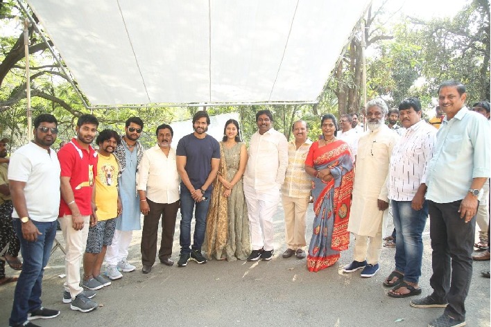 Gagaan Viharri, B Raamachandra Srinivasa Kumaar, Vijaya Gowthamy Art Movies Production No 1 Gaangeaya Launched Grandly