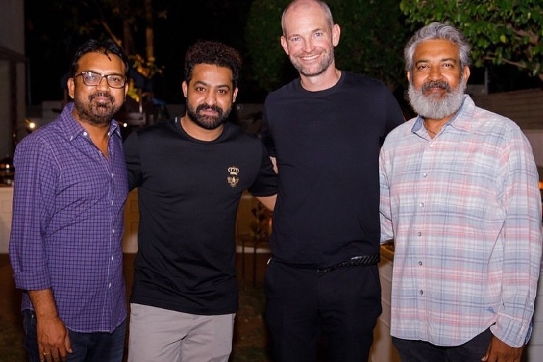 NTR Jr. hosts special dinner for James Farrell, VP International at Amazon Studios