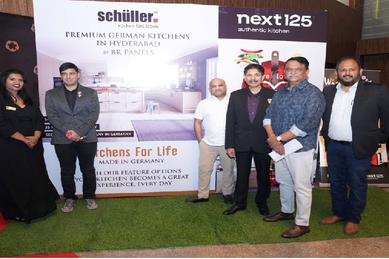 Hyd based BR Panels Launches Schuller next125 German Kitchens at IIID-HRC Design Awards 2022