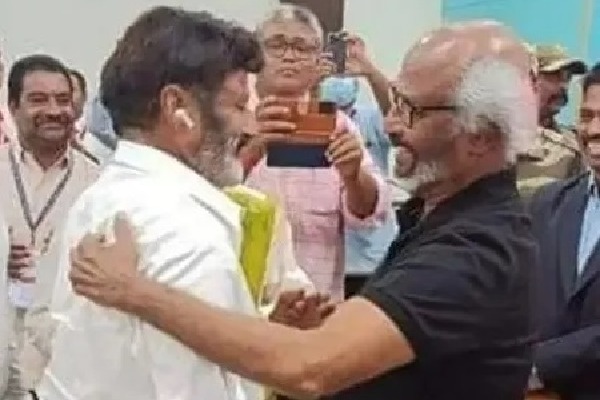 Rajinikanth reaches Vijayawada to attend NTR's centenary celebrations