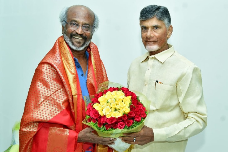 Andhra ministers slam Rajinikanth for praising Chandrababu Naidu