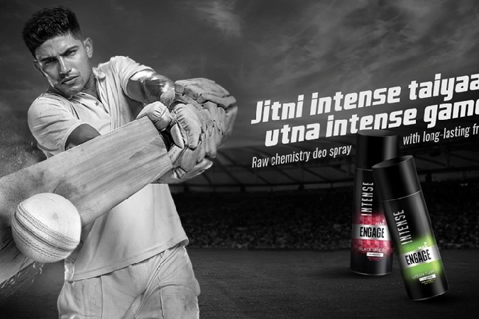 ITC Engage Launches  its new range of deodorants, Engage Intense with Brand Ambassador, Shubman Gill