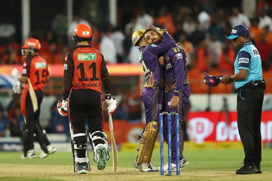 IPL 2023: KKR register thrilling five-run win over SRH, keep their hopes live