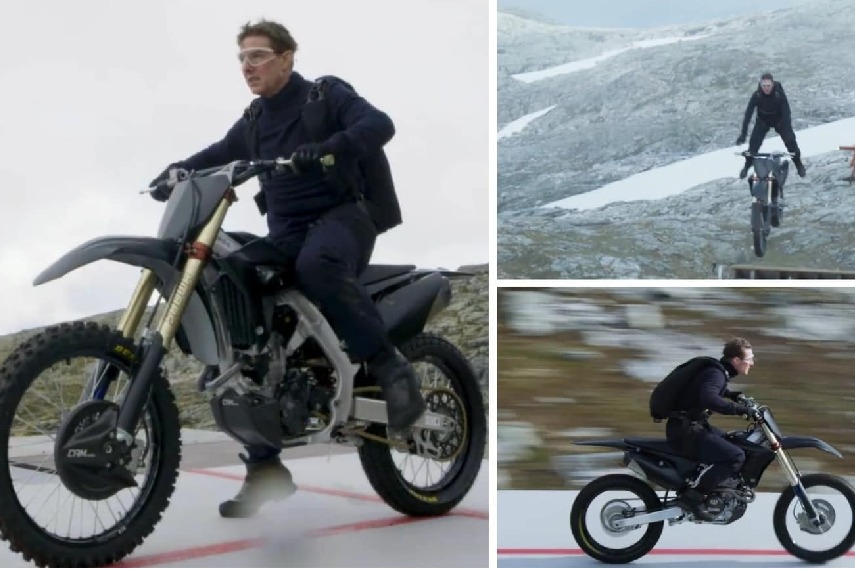 Tom Cruise had no fear riding motorcycle off cliff for 'Mission: Impossible 7', says co-star