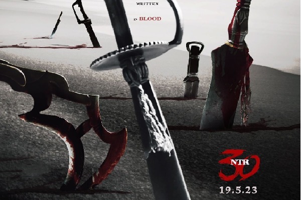 NTR Jr's first look from NTR 30 to be unveiled on eve of his birthday