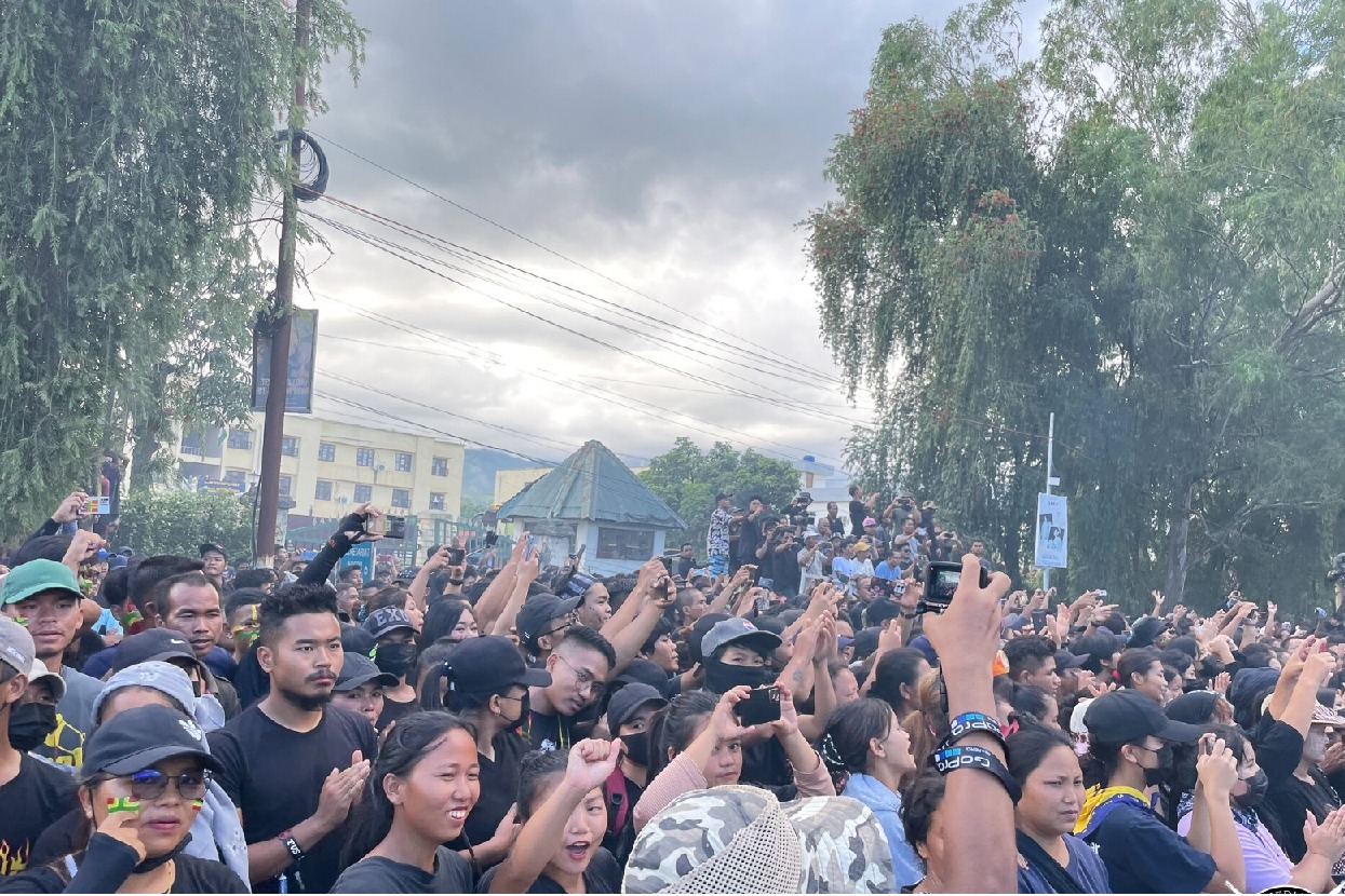 Manipur Horror: Braving rain, tribals demand punishment for perpetrators, separate administration