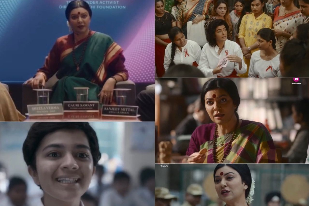 'Taali' trailer: Sushmita's daring transformation from Ganesh to Gauri, heroic battle for transgender rights