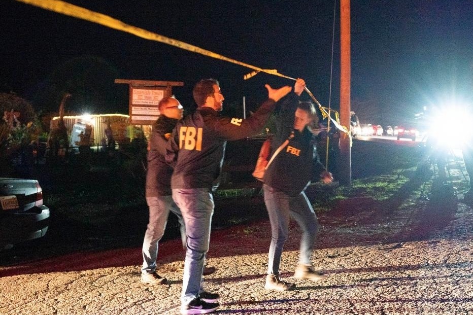 Man who threatened Biden shot dead during FBI raid