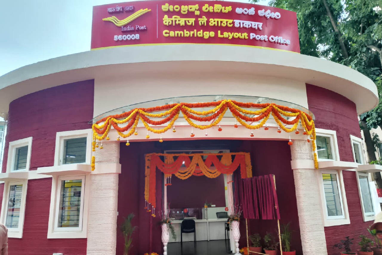 India's first 3D-printed post office inaugurated in B’luru