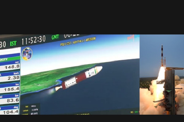 Sunshine moment for India as PSLV orbits Aditya-L1 to study the Sun