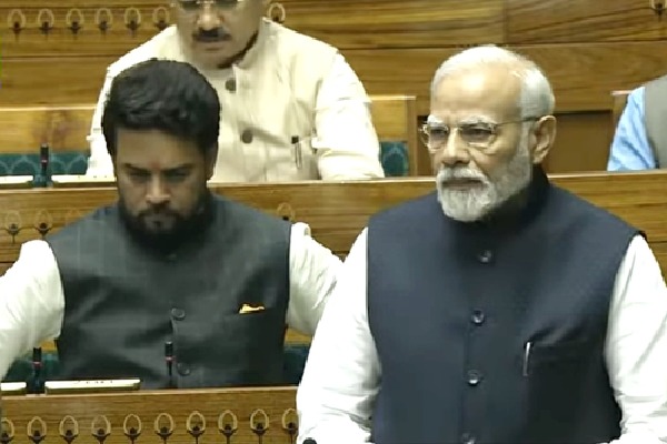 PM thanks Lok Sabha MPs for passage of Women's Reservation Bill