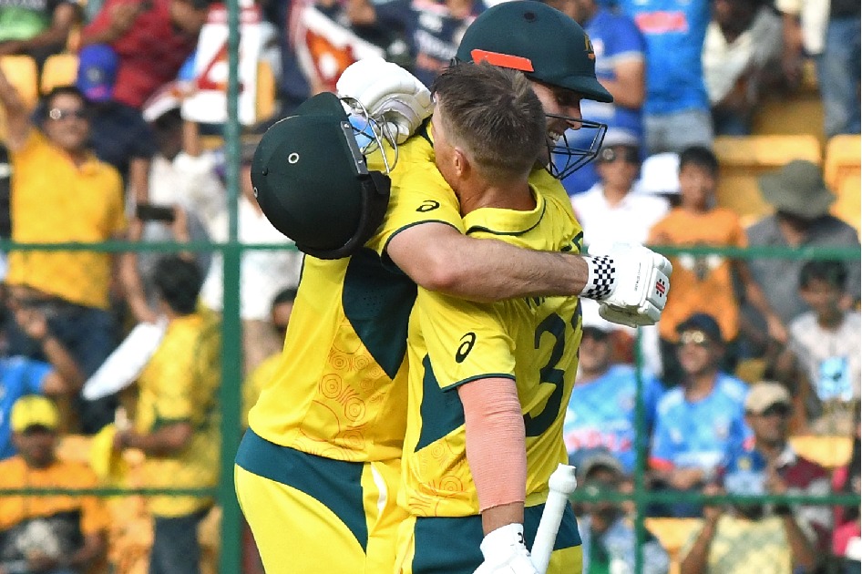 Men’s ODI World Cup: Warner all in praise for the birthday boy Marsh after a thunderous victory over Pakistan