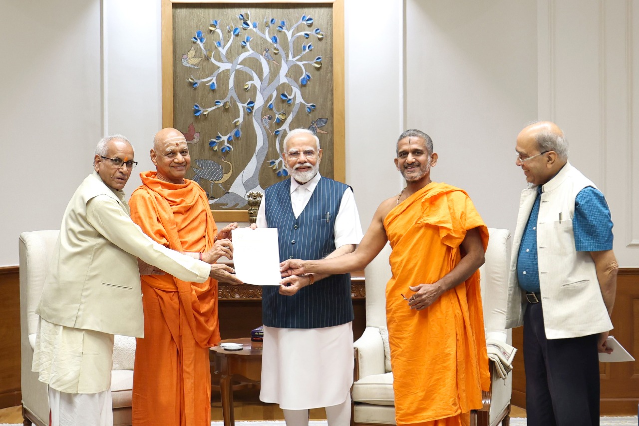 PM Modi receives invitation to attend Lord Ram's idol installation ceremony at Ayodhya
