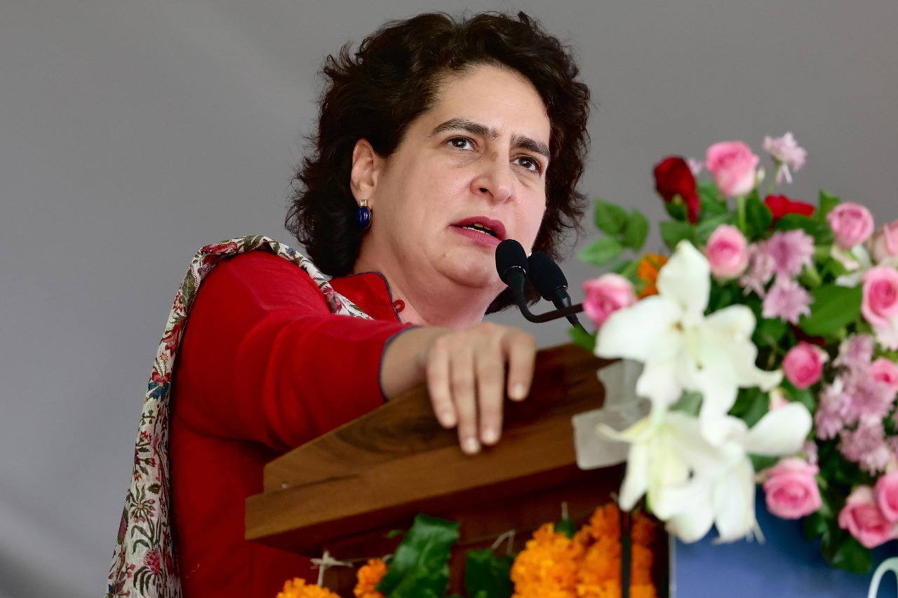 Priyanka expresses shock after India abstains from voting for a
 ceasefire in Gaza