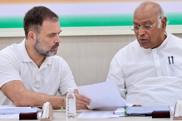 Mallikarjun Kharge, Rahul mourn loss of lives in train crash in AP's Vizianagaram